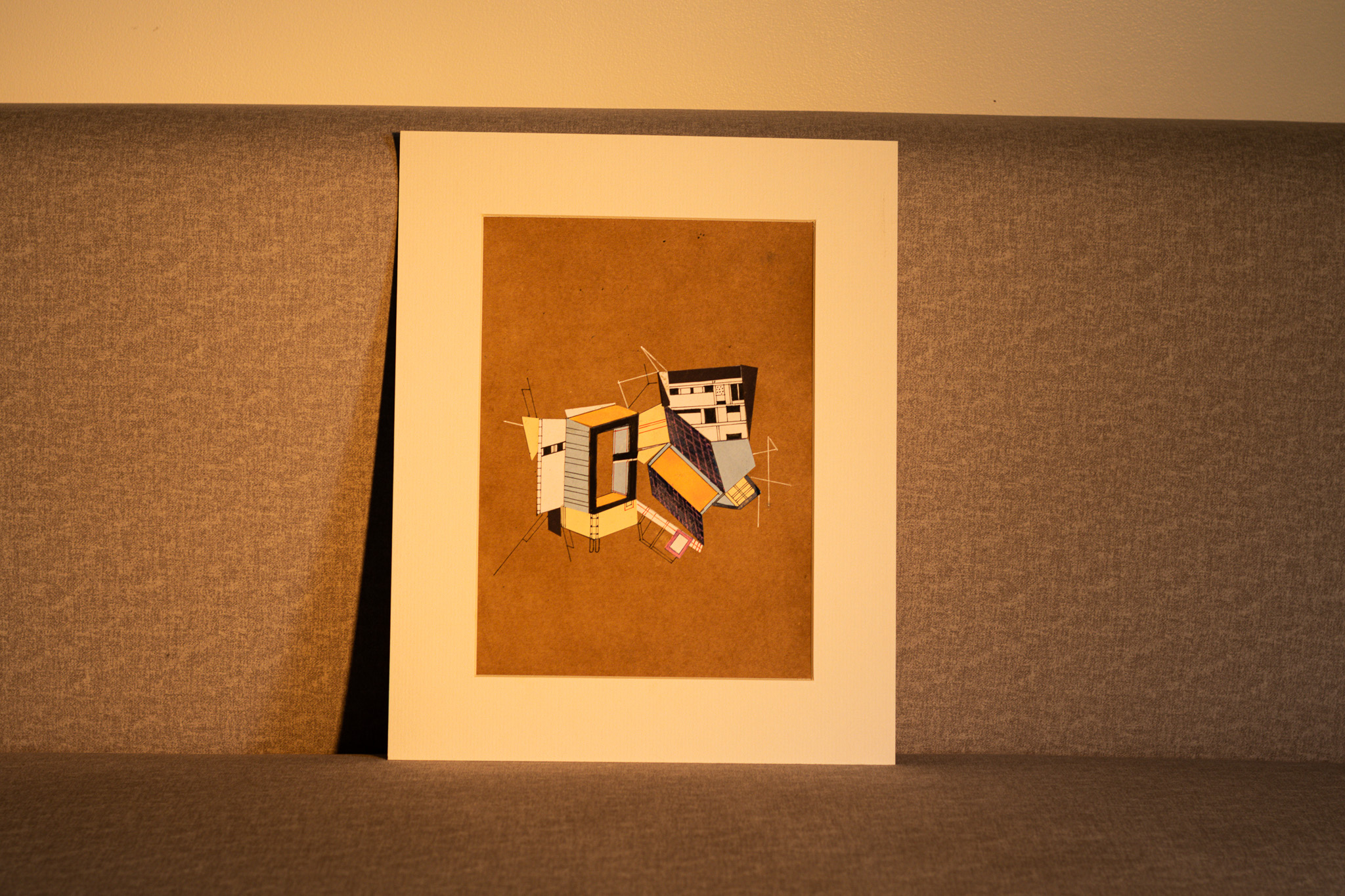 Framed composition III — full view