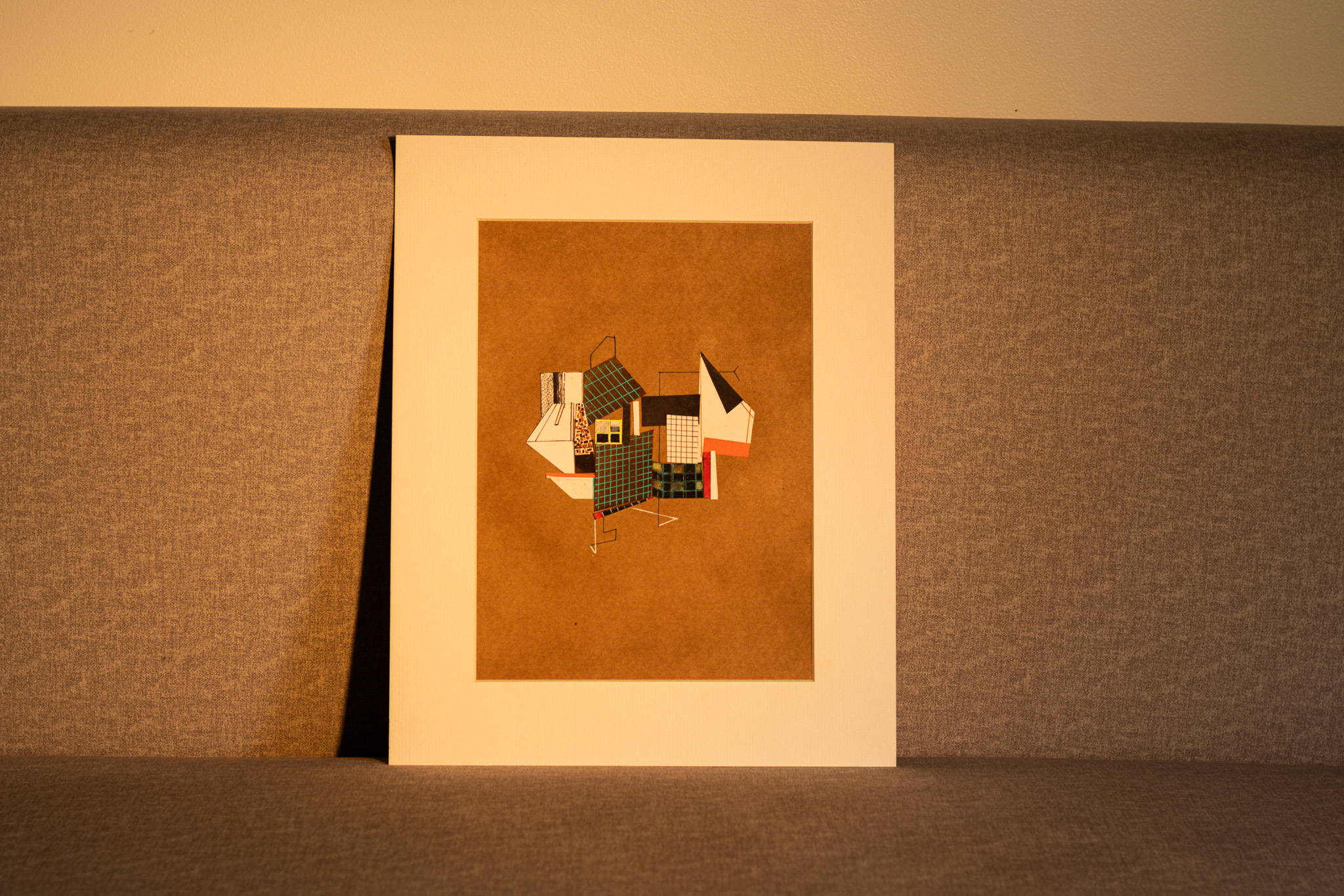 Framed composition IV — full view