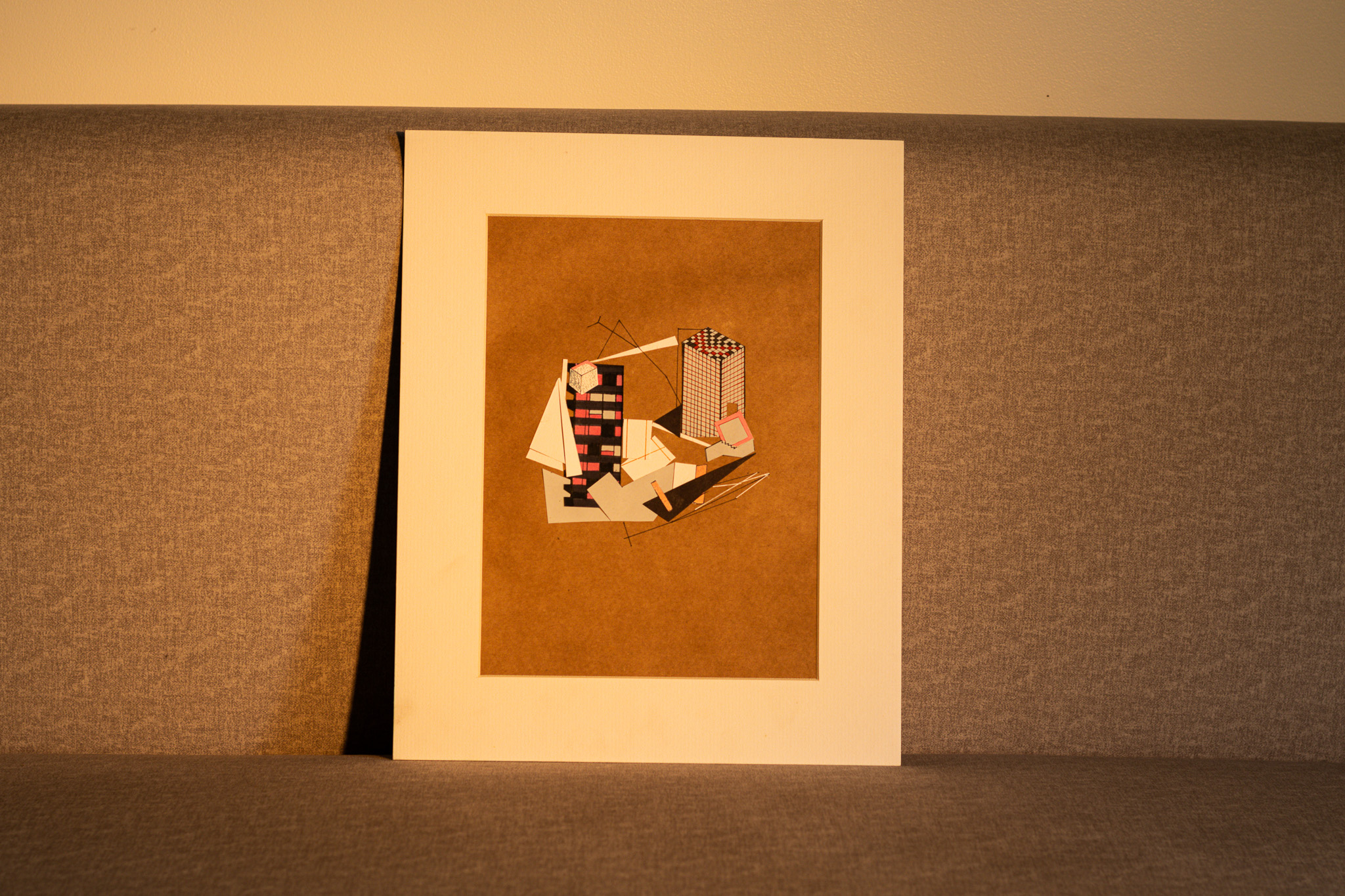 Framed composition V — full view