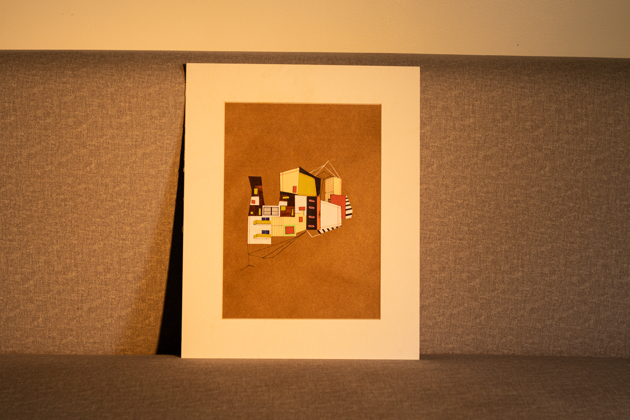 Framed composition VII — full view