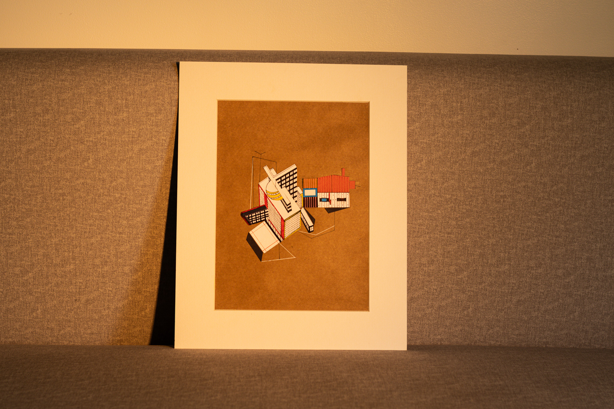 Framed composition VIII — full view