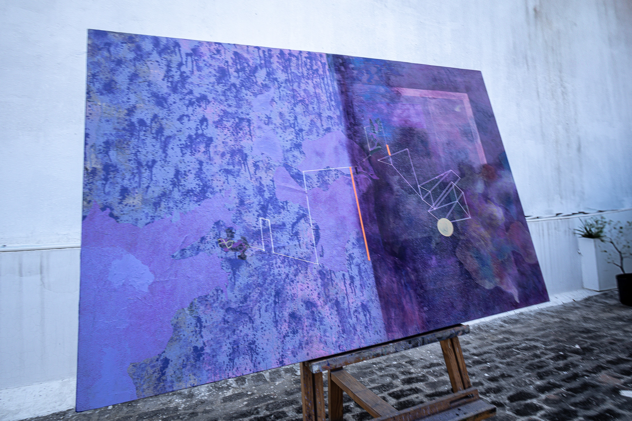 Violet composition — additional view 2