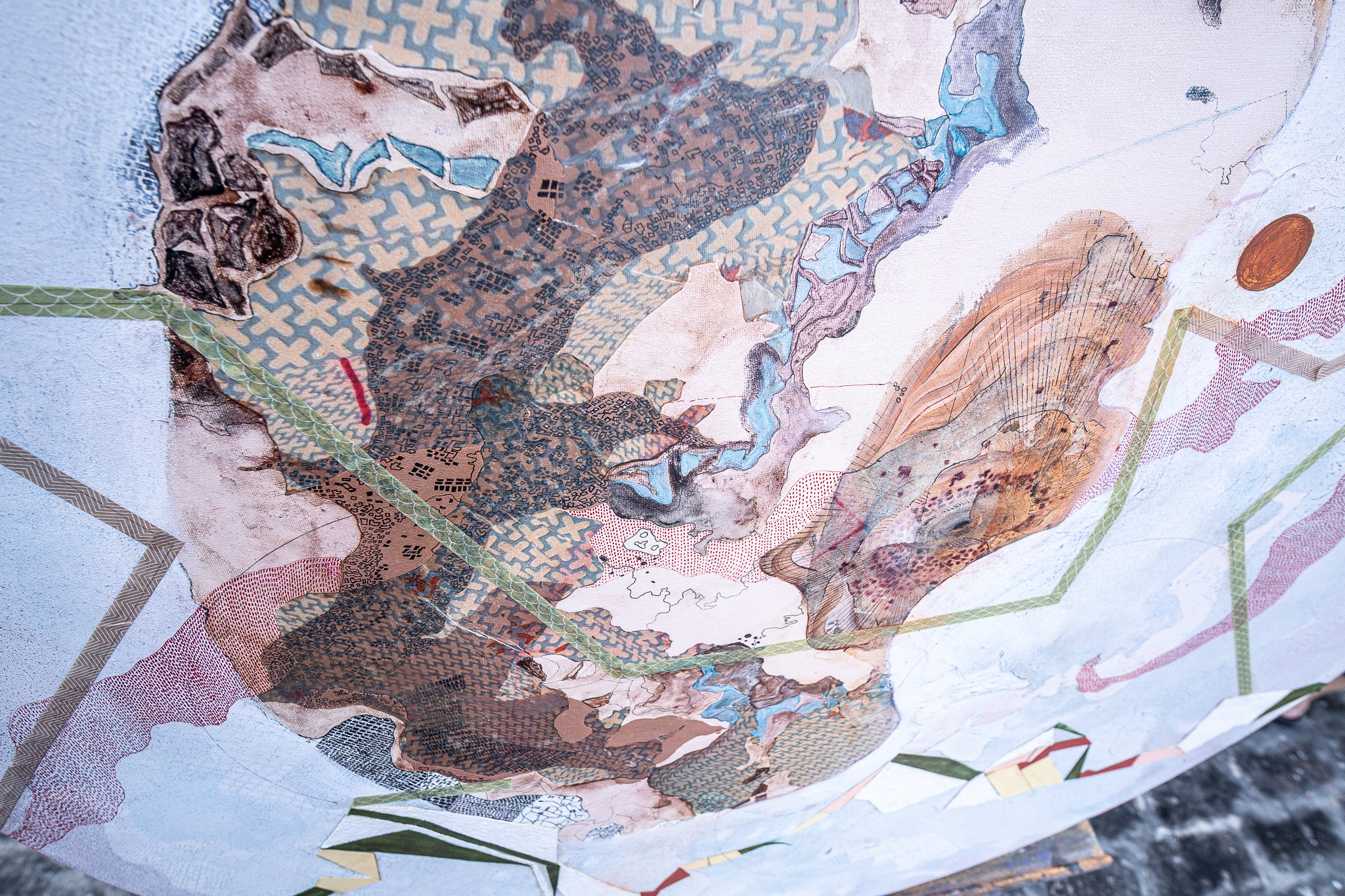Rose circular work — additional view 3
