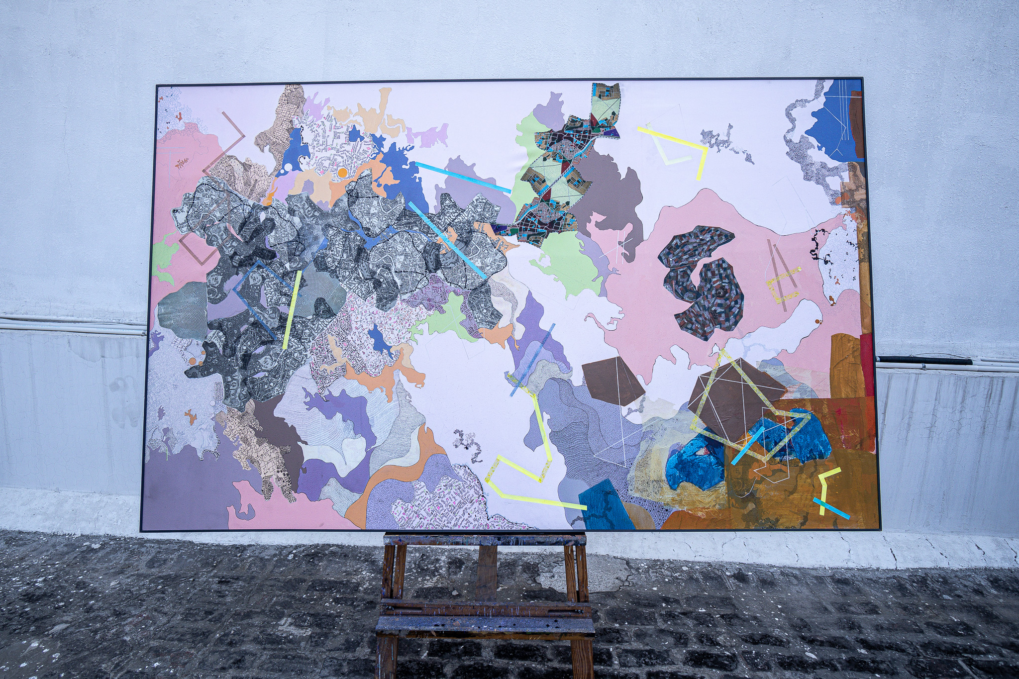 Panoramic composition — full view